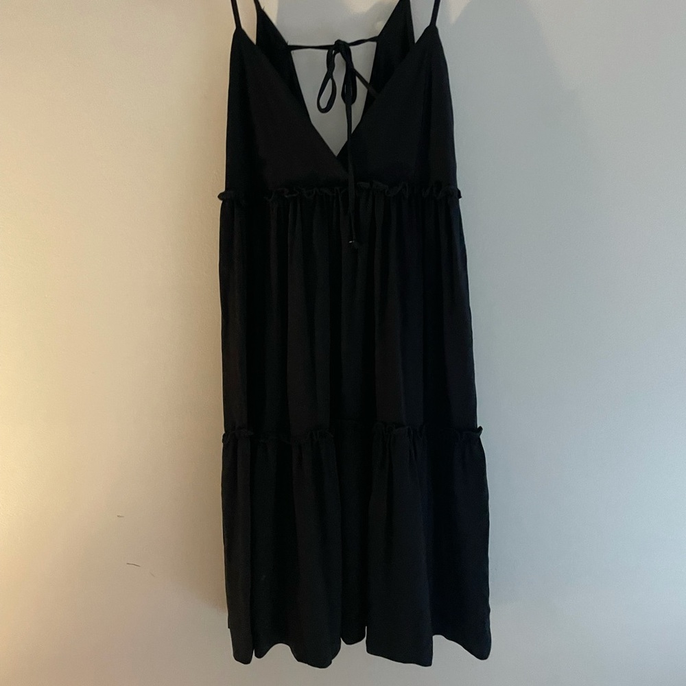 Black flowy dress